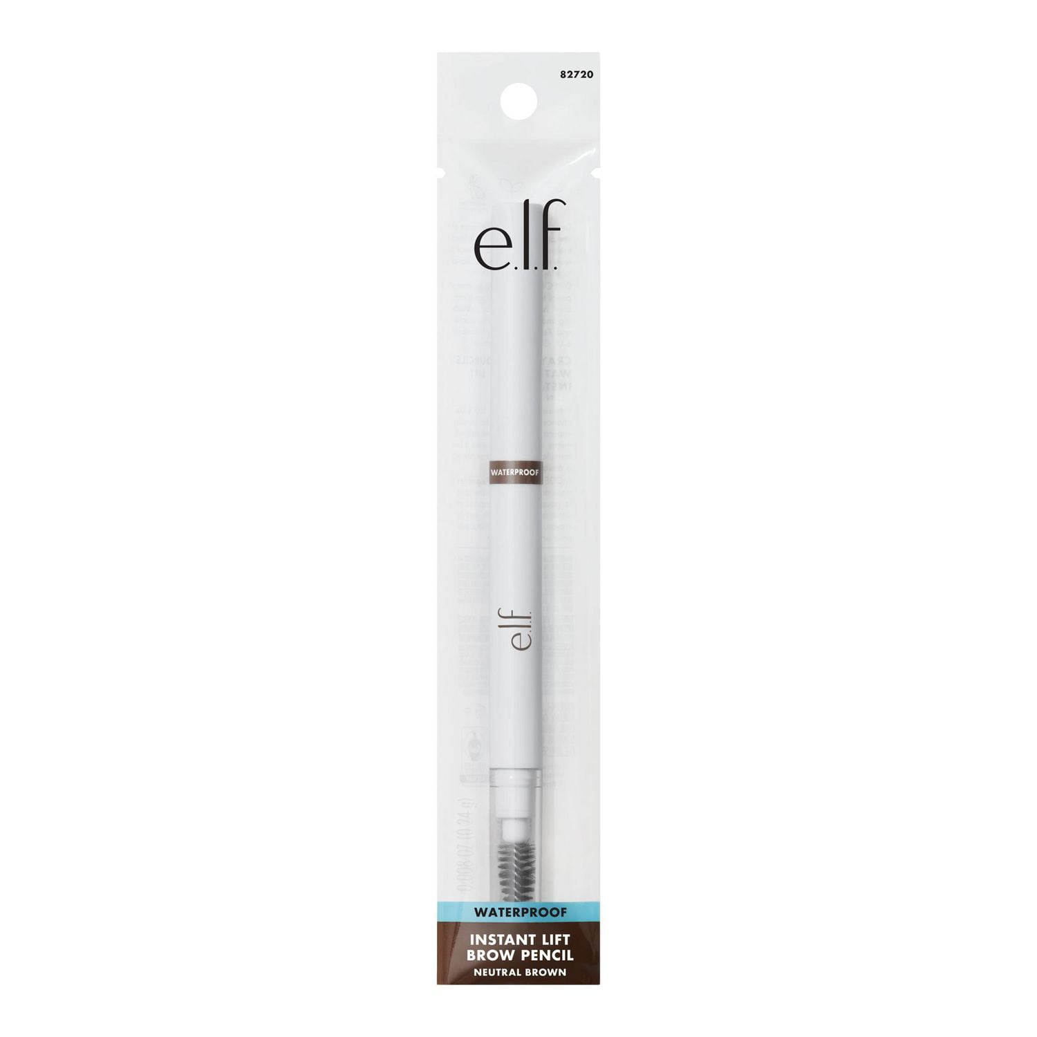 e.l.f. Cosmetics Instant Lift Waterproof Brow Pencil, Creamy, high-pigment, 0.24 g