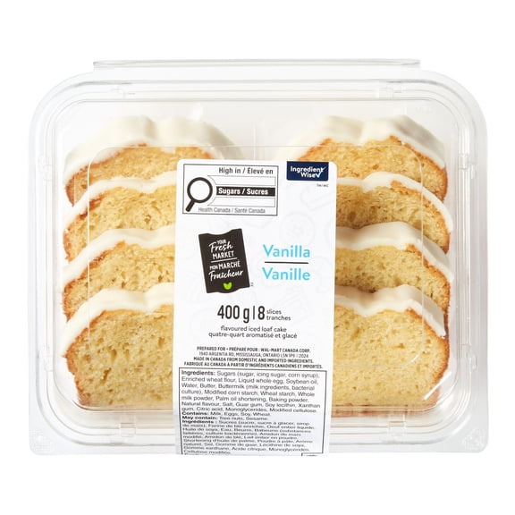 Your Fresh Market Vanilla Flavoured Iced Loaf Cake