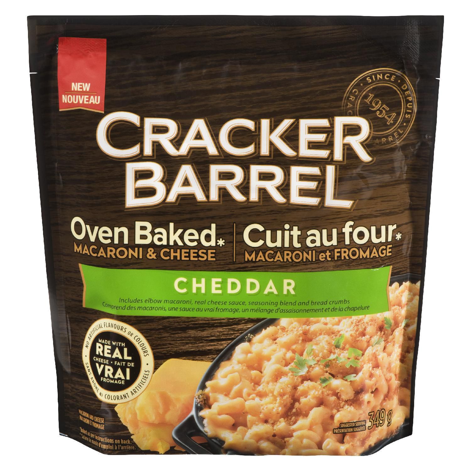 cracker barrel frozen macaroni and cheese sharp cheddar