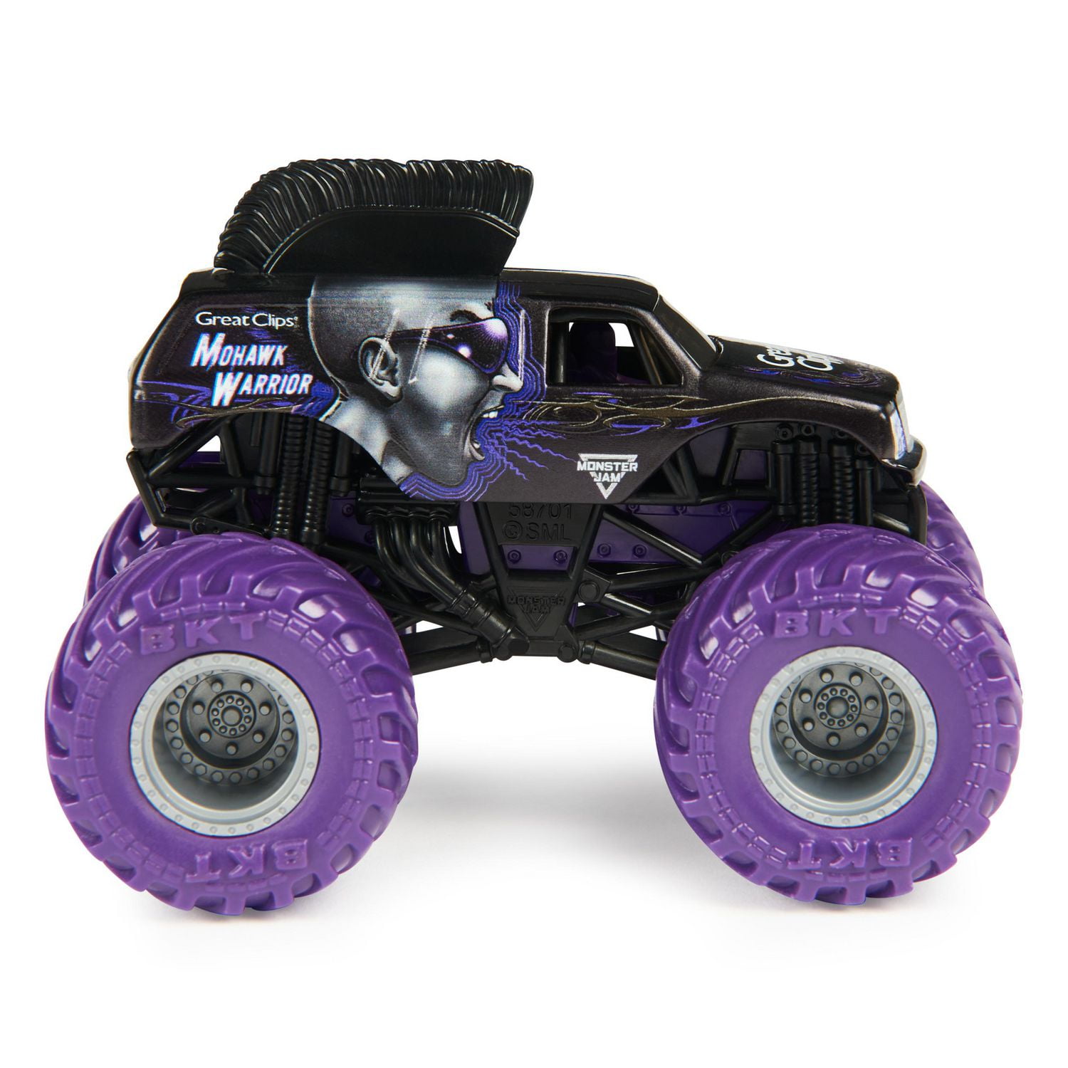 Monster Jam Grave Digger El Toro Loco Mohawk Warrior Maximum