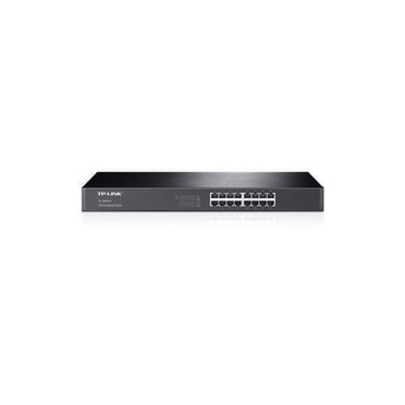 TP-LINK TL-SG1016 10/100/1000Mbps 16-Port Gigabit 19-inch Rackmountable Switch, 32Gbps Capacity