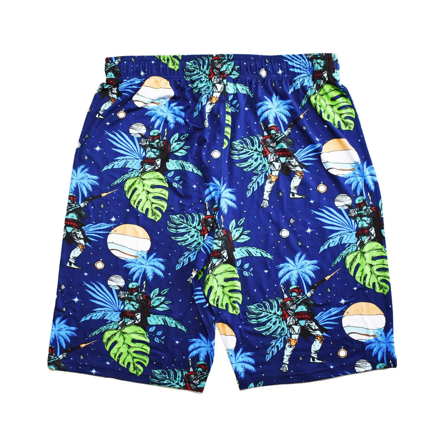 Men's Star Wars Boba Fett Tropical Sleep Shorts