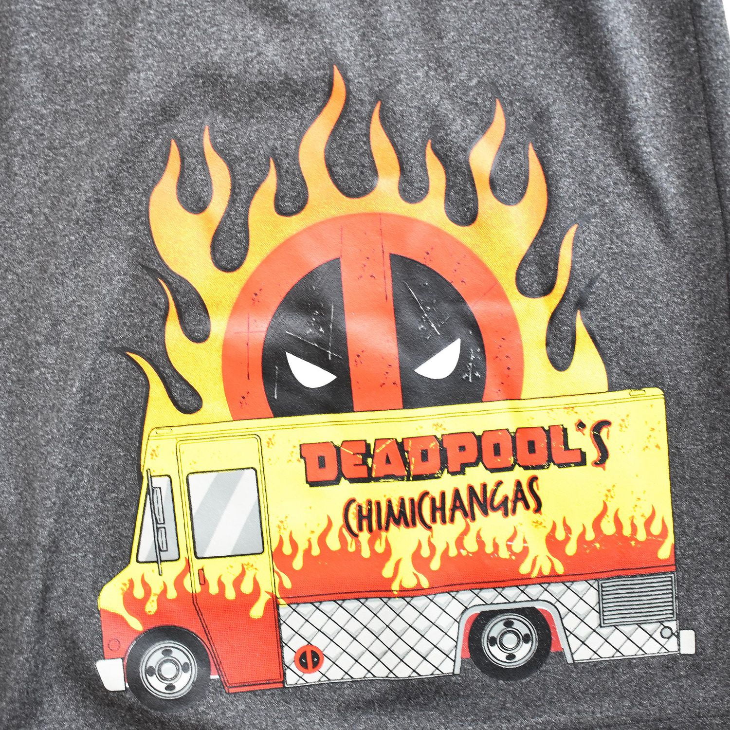 Men's Marvel Chimichangas Deadpool Sleep Shorts