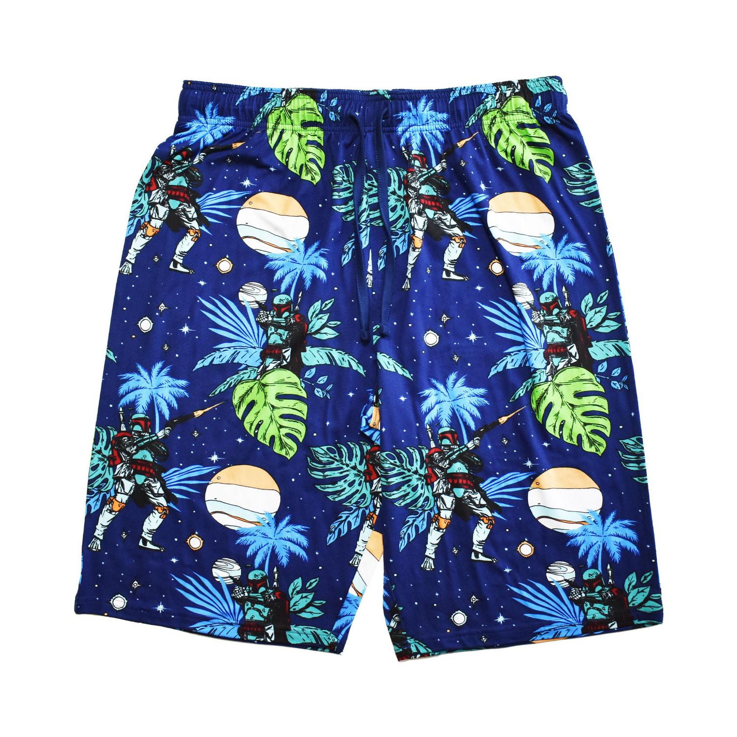 Short de nuit tropical Boba Fett Star Wars pour homme