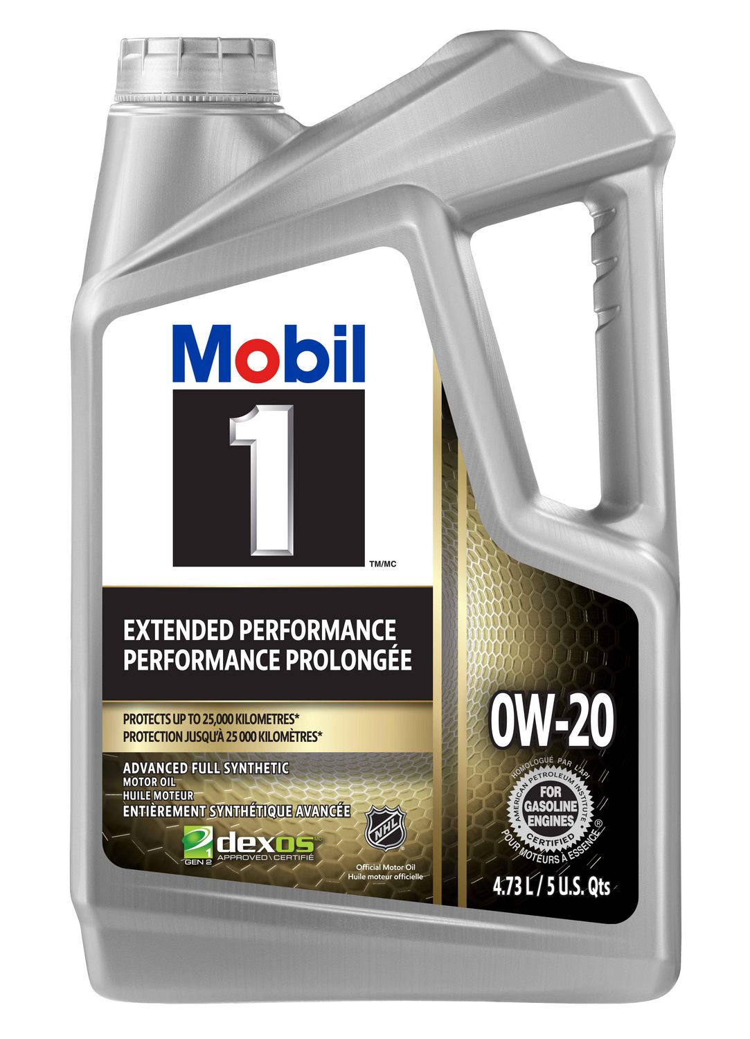 Mobil 1™ Extended Performance Full Synthetic Engine Oil 0W-20