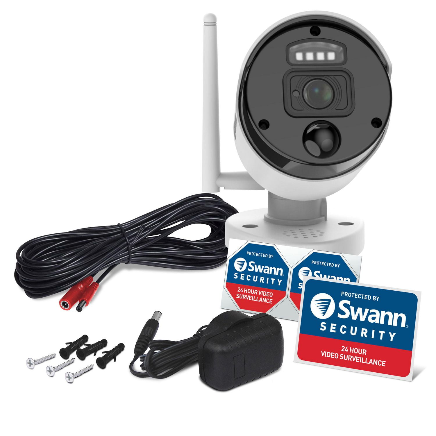 Swann 1080p thermal sensor outdoor best sale security camera