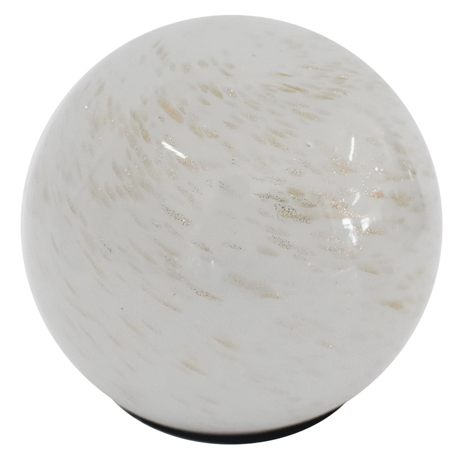 OutDoozie 5" Solar Glass Décor Ball, Ivory Walmart Canada