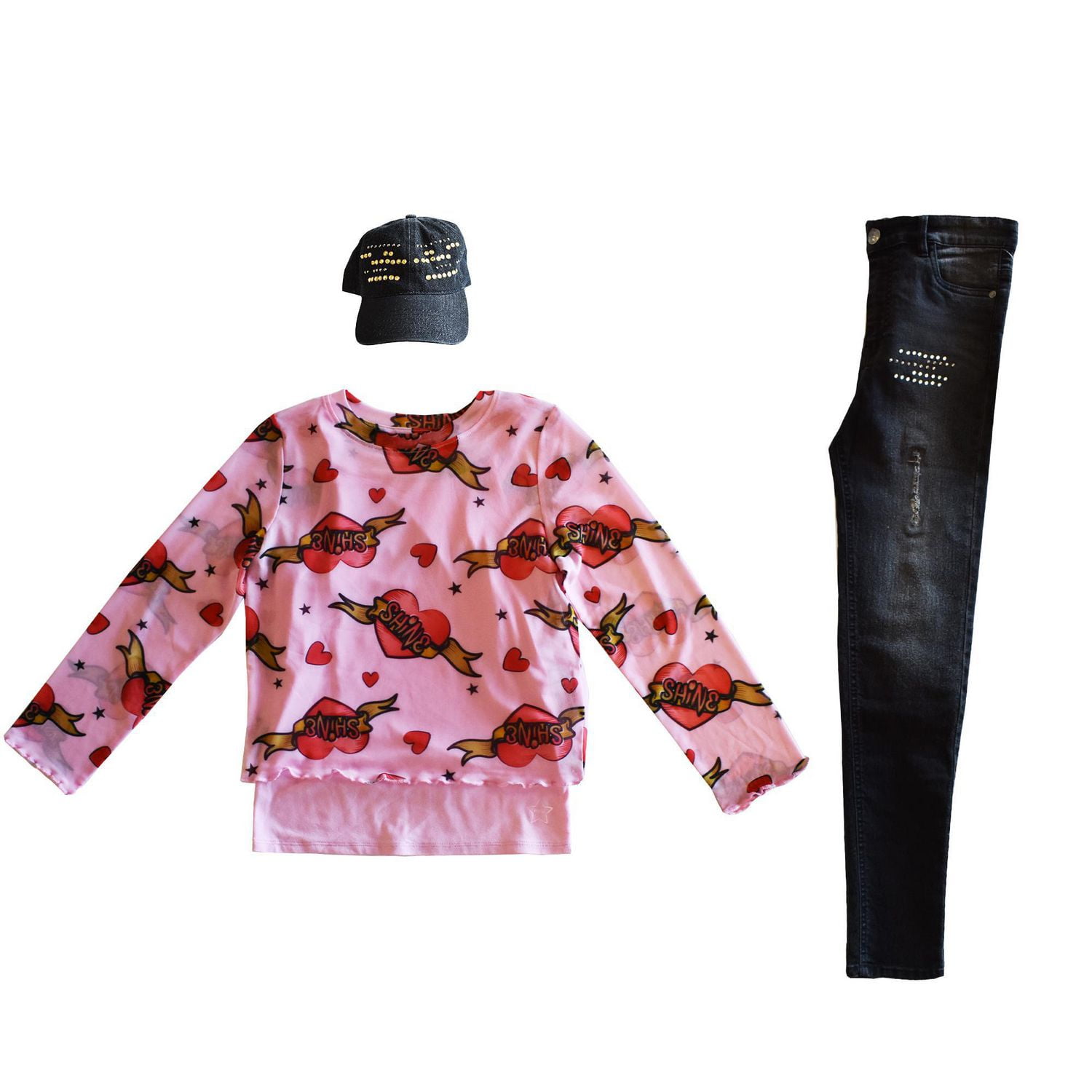 Girls Mini Pop Kids Love To Shine 2 Piece Set