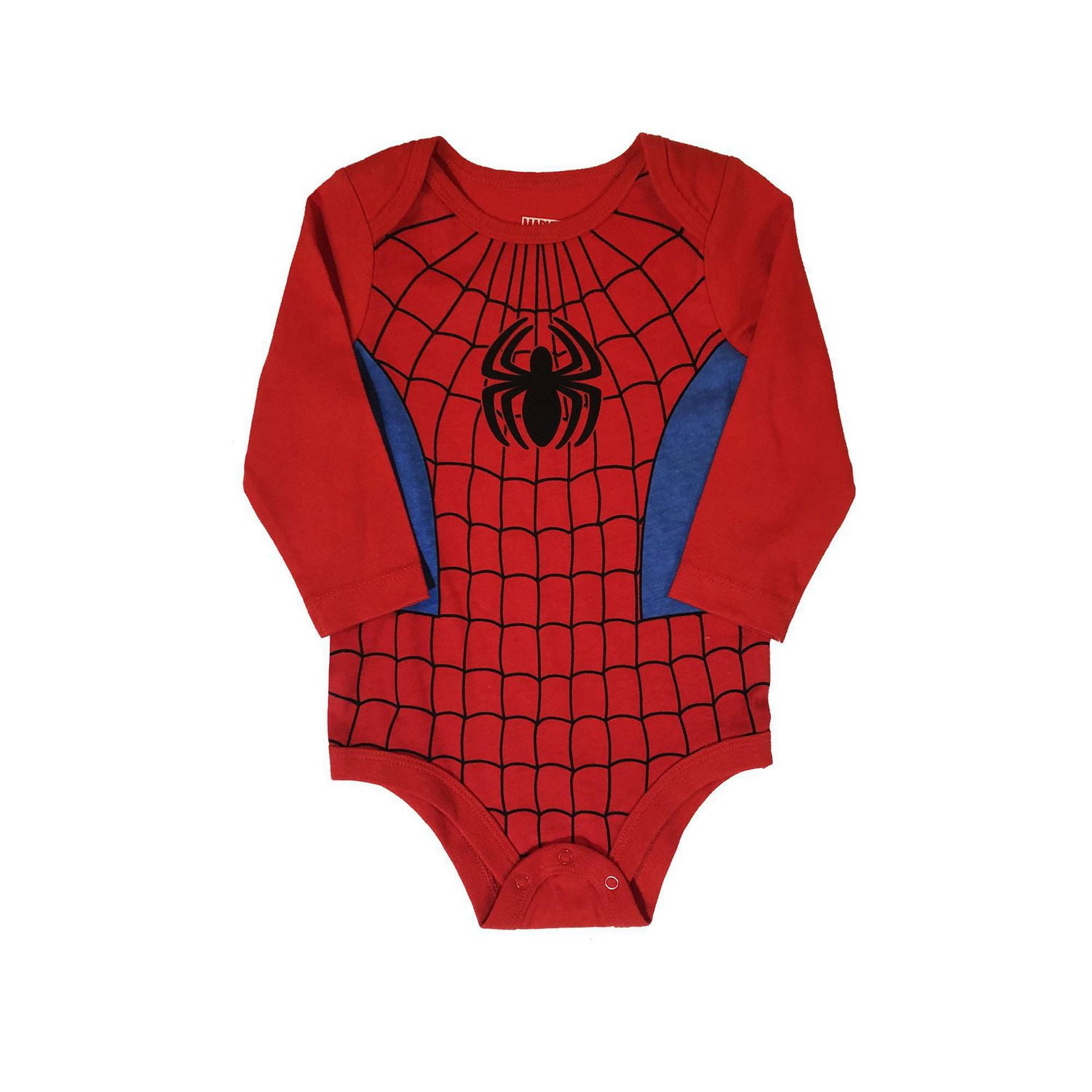 Marvel Spiderman Boys long sleeve jersey Bodysuit