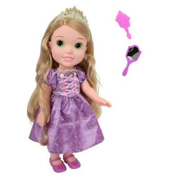 Poupée Bambin Princesse Disney - Raiponce - Robe violette
