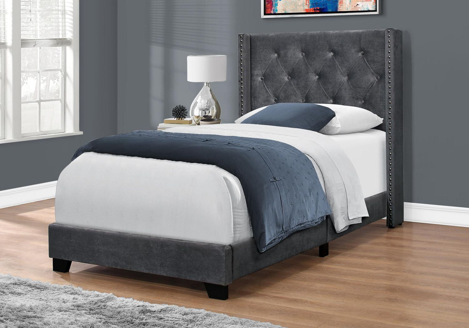 Twin bed deals frame walmart canada