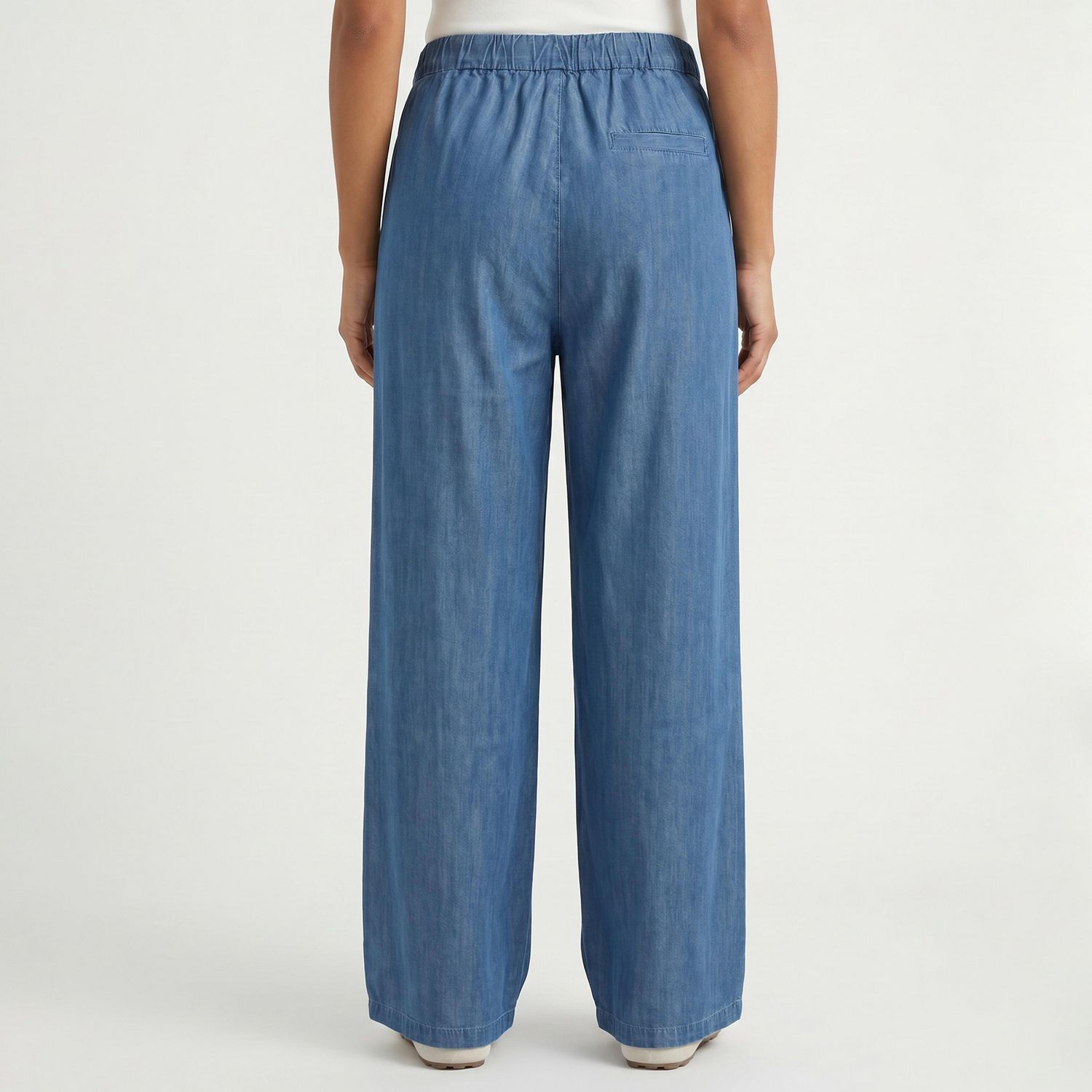 Devoted, Pantalon plissé à nouer sur le devant, tailles TP TG