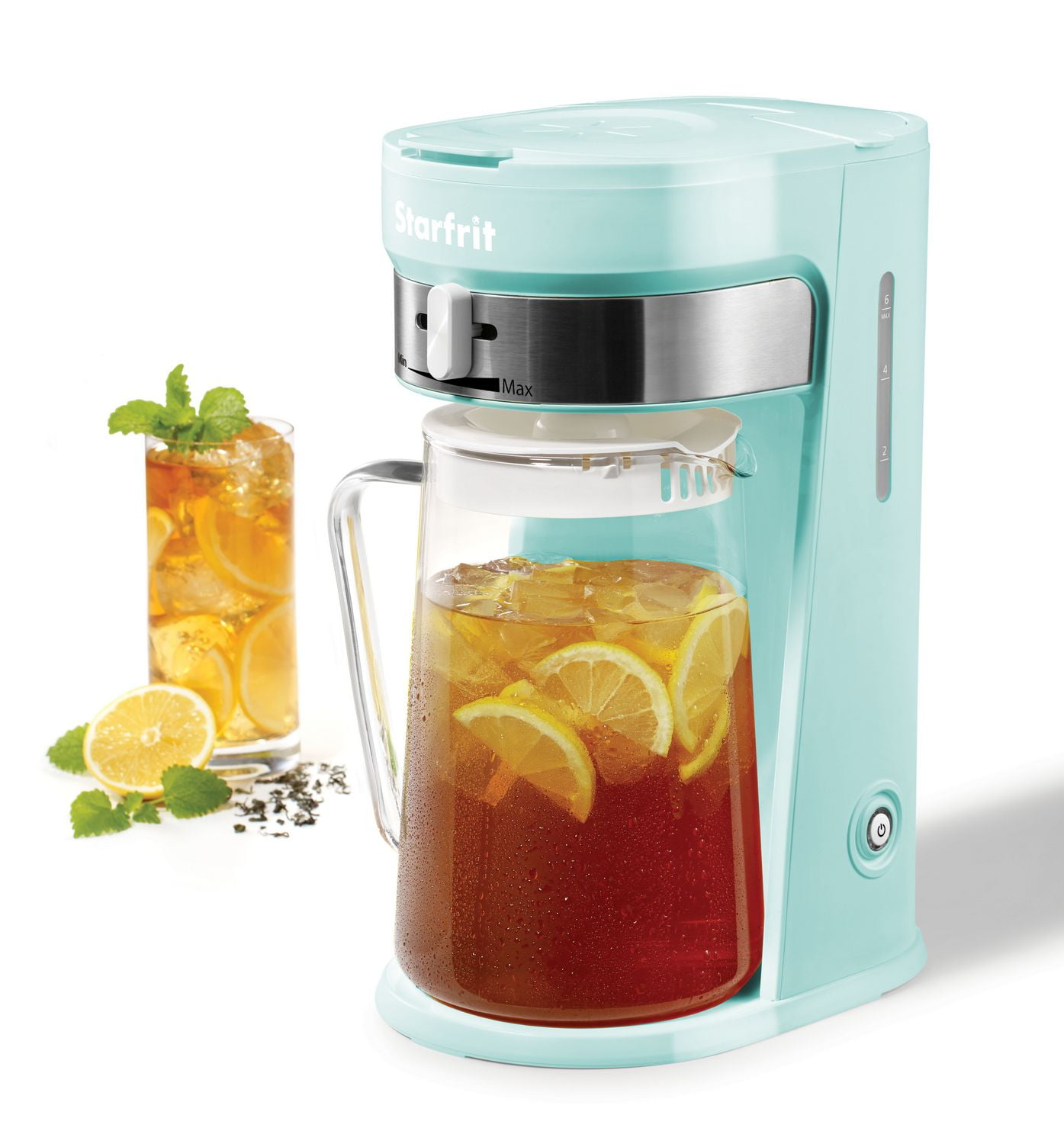 Starfrit Electric Iced Tea and Iced Coffee Maker Teal Walmart