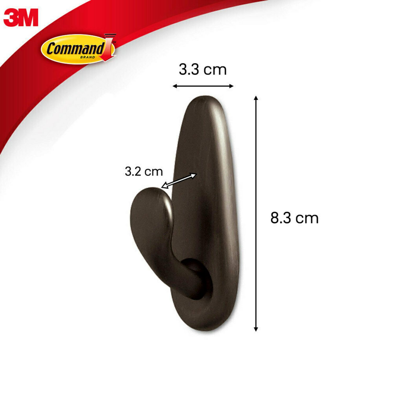 3M Command: Large Forever Classic Oil Rubbed Bronze Hook (Bronze