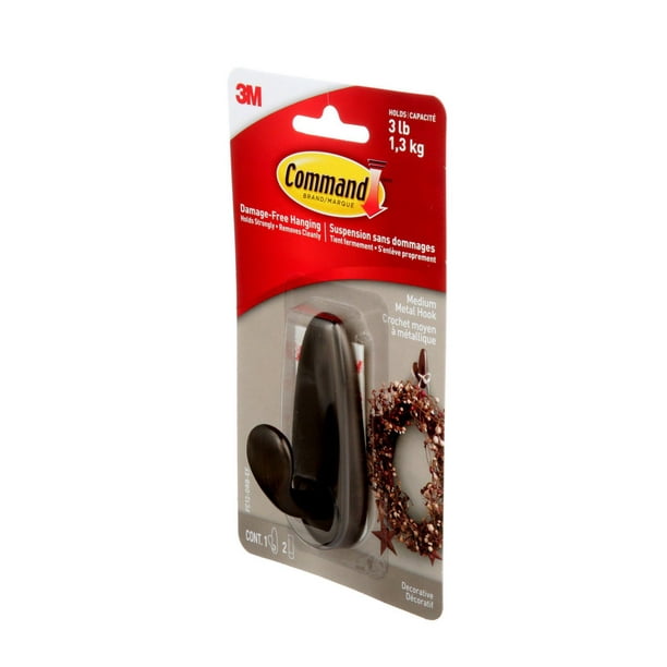 3M Command: Large Forever Classic Oil Rubbed Bronze Hook (Bronze