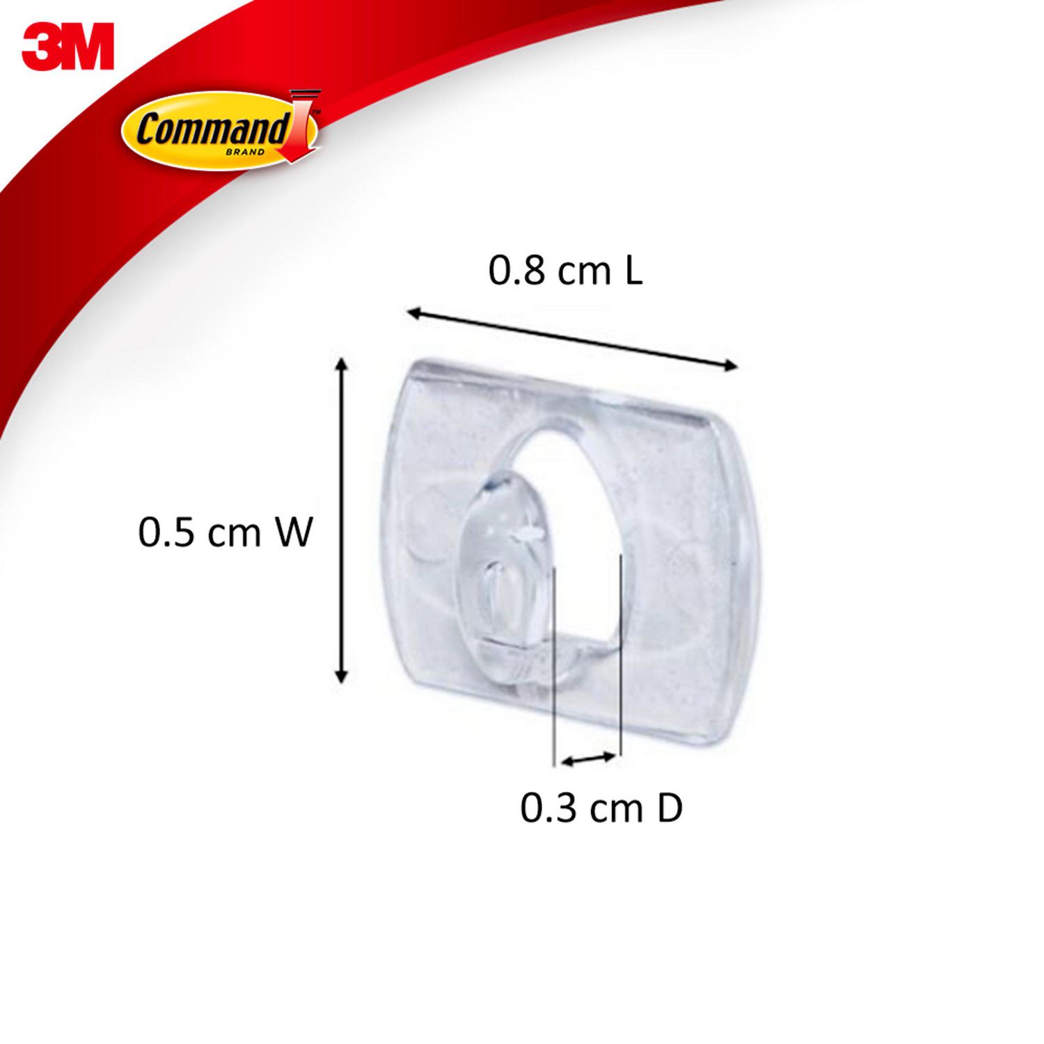 3M Command Small Clear Wire Hooks 3 Count - Walmart, Ottawa