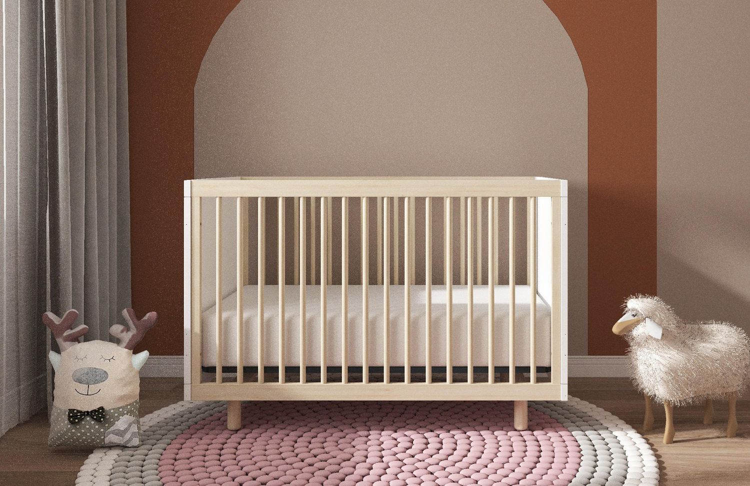 Birch wood clearance crib