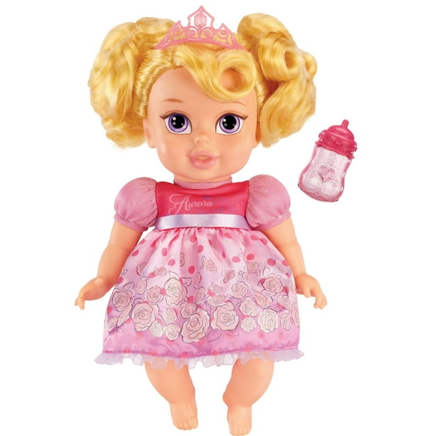 Princesse Disney - Ma première poupée Bébé Aurore de luxe