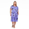 thumbnail image 1 of Penmans Plus Women's Flutter Sleeve Nightgown, 1 of 6