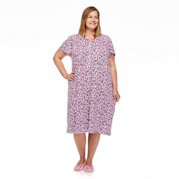 Penmans Plus Women's Flutter Sleeve Nightgown - Walmart.ca