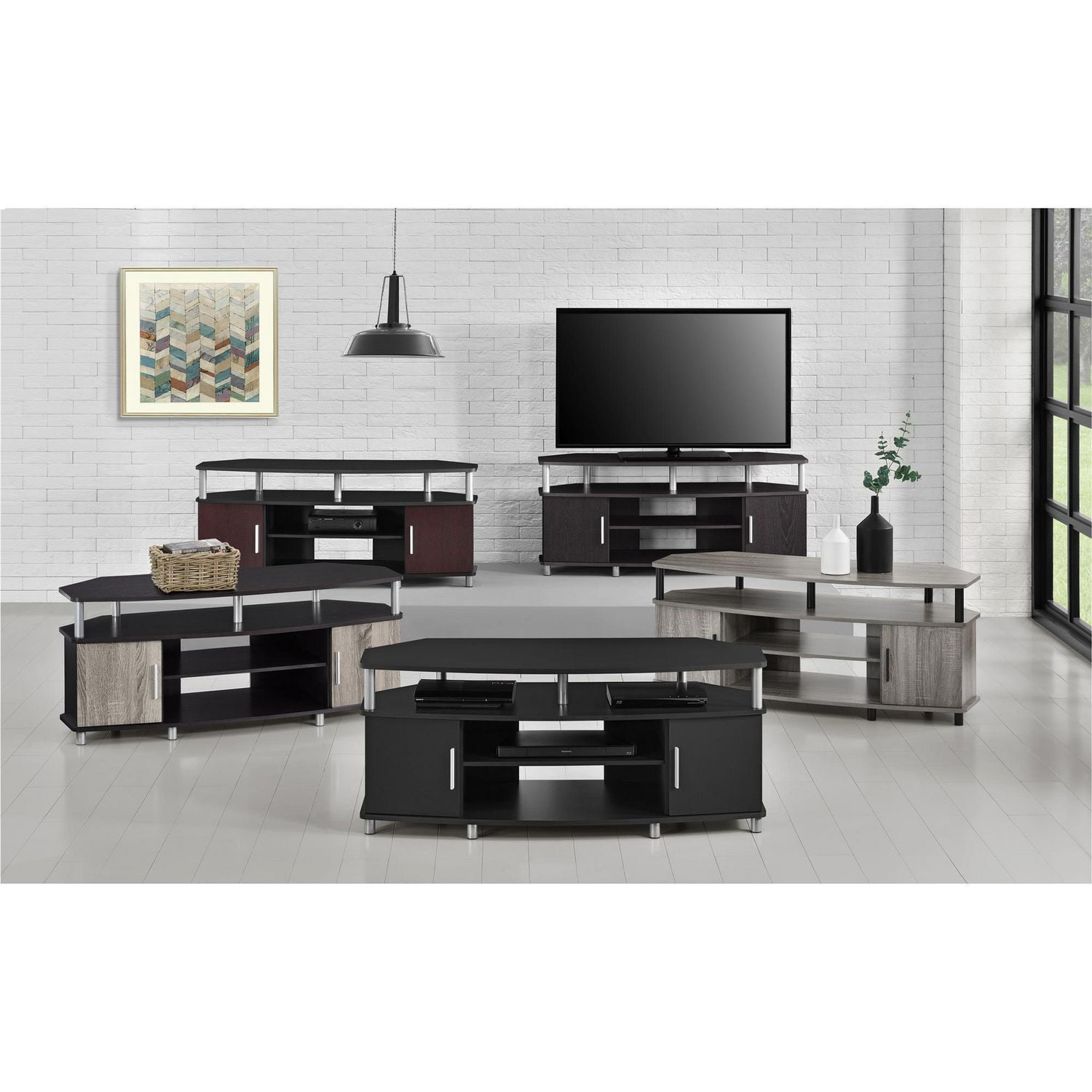 Carson corner online tv stand