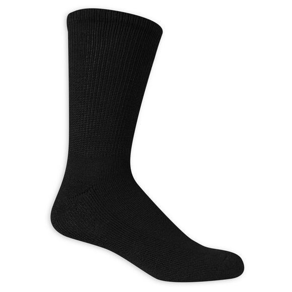Dr.Scholl's Men's Diabetes & Circulatory Crew Socks,, Crew Socks 4 Pairs