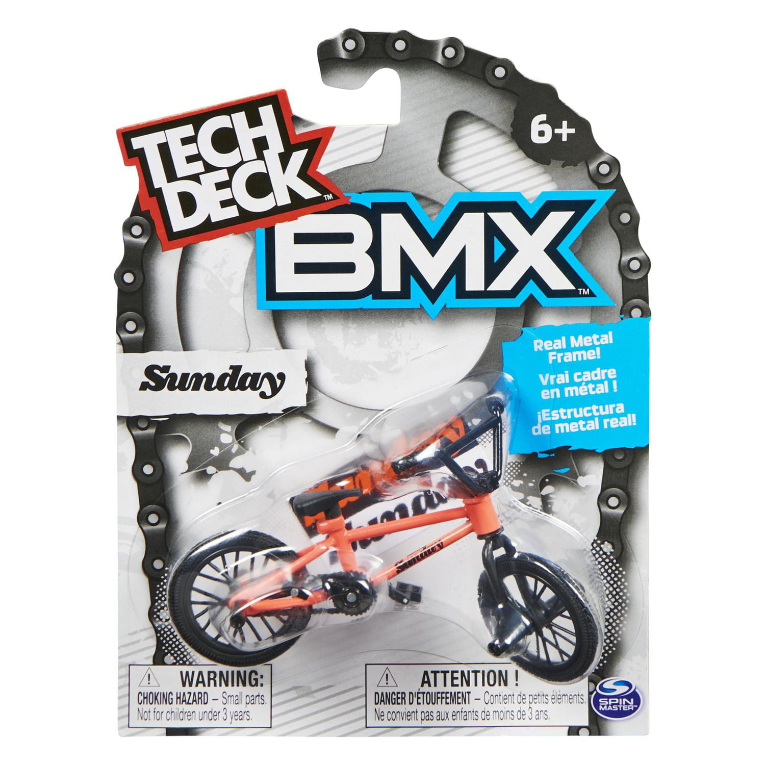 Tech Deck BMX Finger Bike Sunday Bikes Collectible and Customizable Mini BMX Bicycle