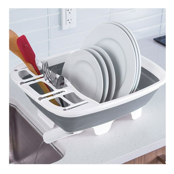 Starfrit Collapsible Dish Drainer, Grey