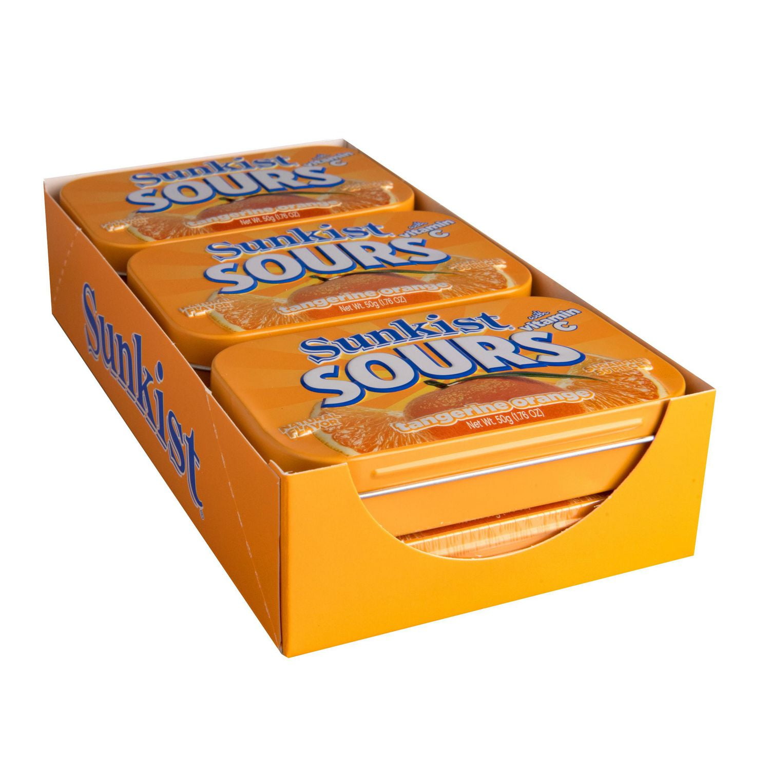 Sunkist Sours with Vitamin C - Tangerine/Orange, A Deliciously