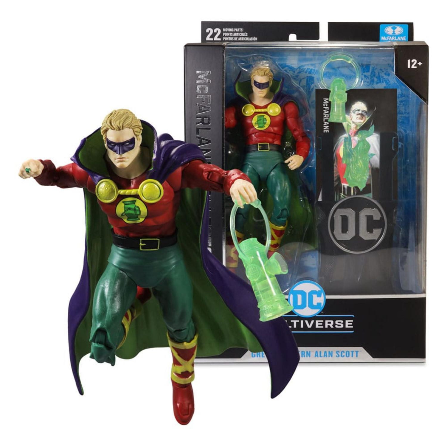 DC McFarlane Collector Edition Action Figure Green Lantern Alan Scott 