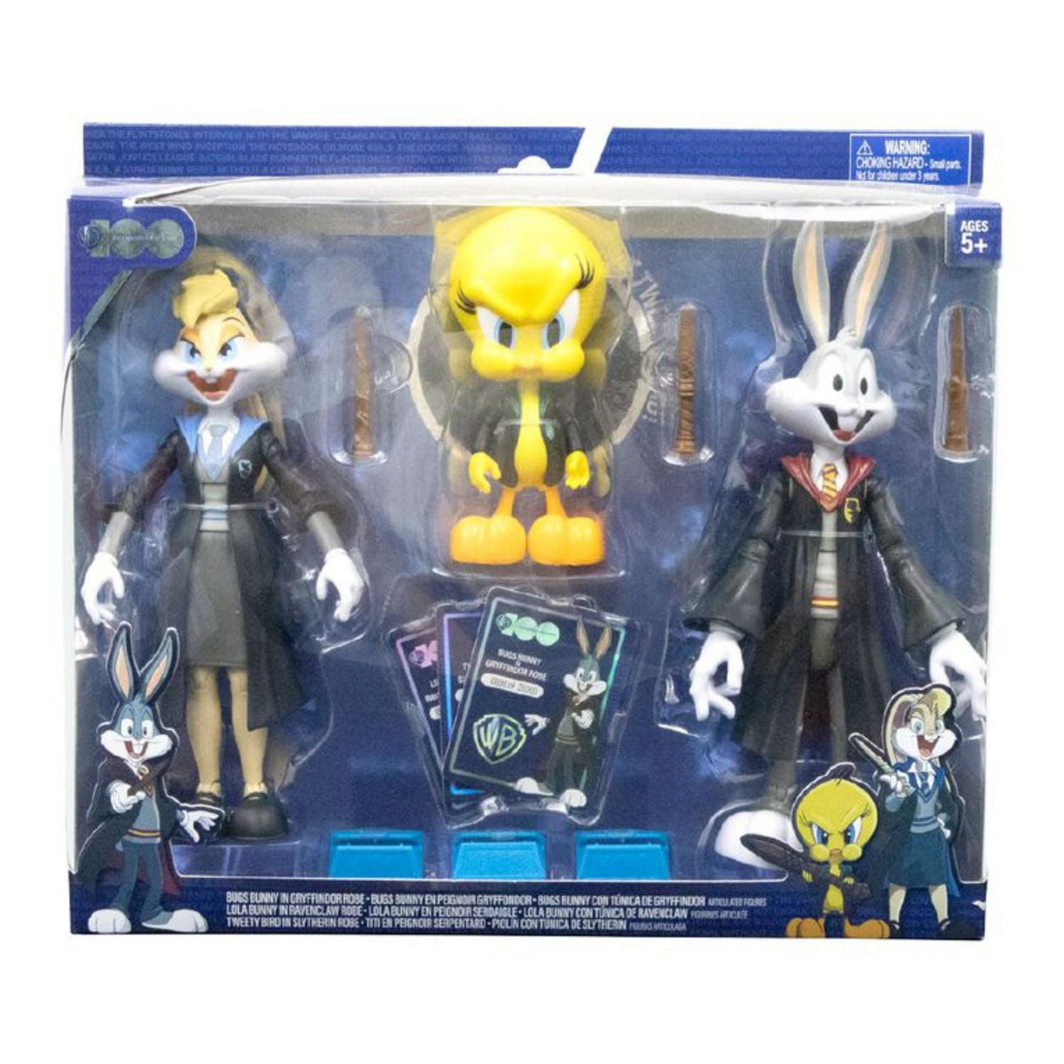 Looney Tunes 7 Inch Action Figure WB 100 3-Pack - Bugs Bunny