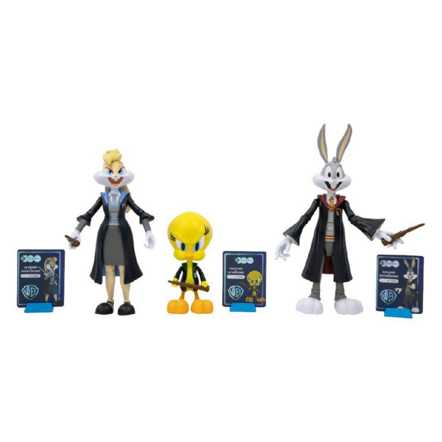 Looney Tunes 7 Inch Action Figure WB 100 3 Pack Bugs Bunny Lola Looney Tunes 7 Inch Action Figure WB 100 3 Pack Bugs Bunny Lola