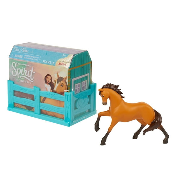 Set Figurine cheval + accessoires, avec sons Spirit DreamWorks