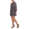 thumbnail image 3 of ROBE MÉTALLIQUE BCBG, 3 of 5