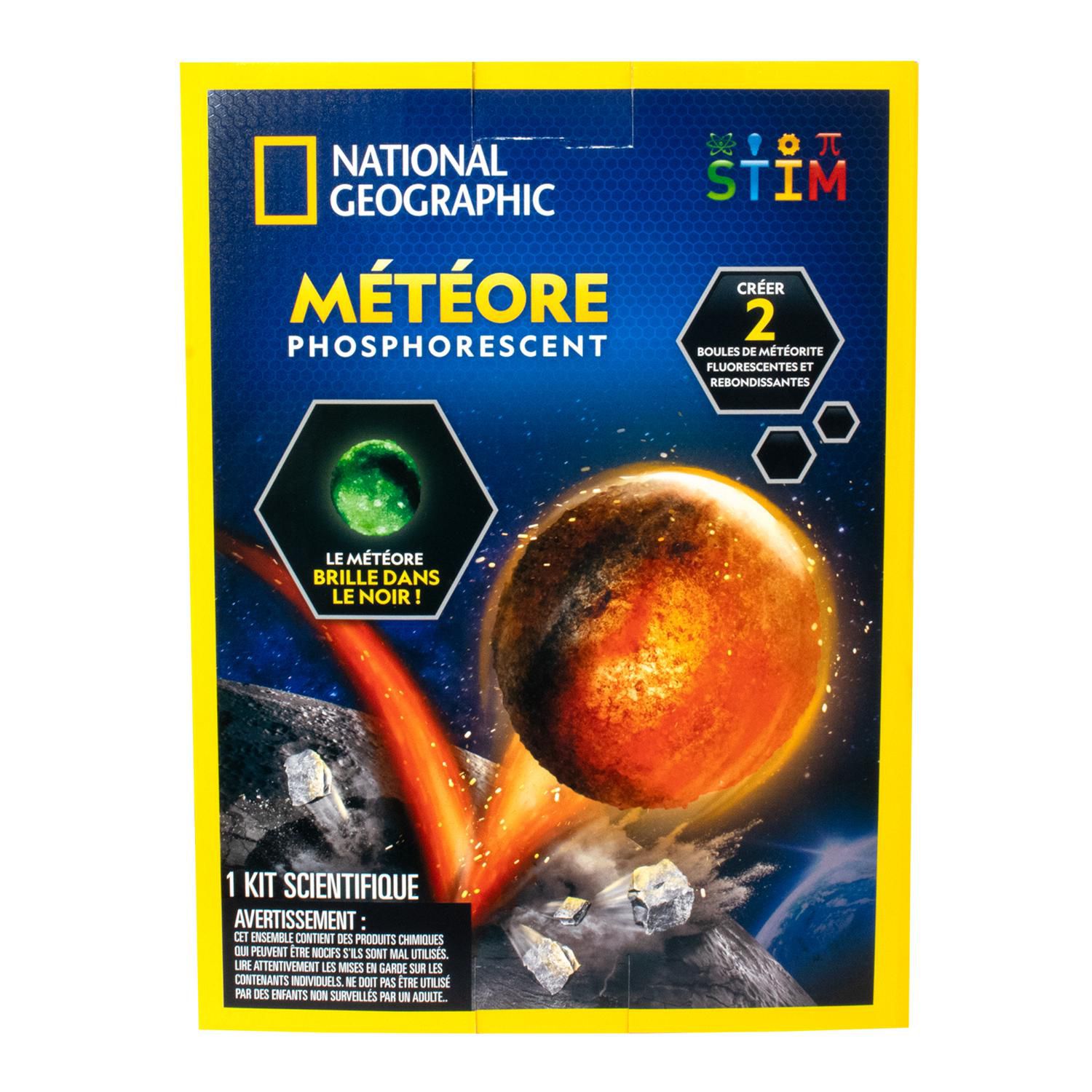 National Geographic Glow-In-The-Dark Meteor Science Kit