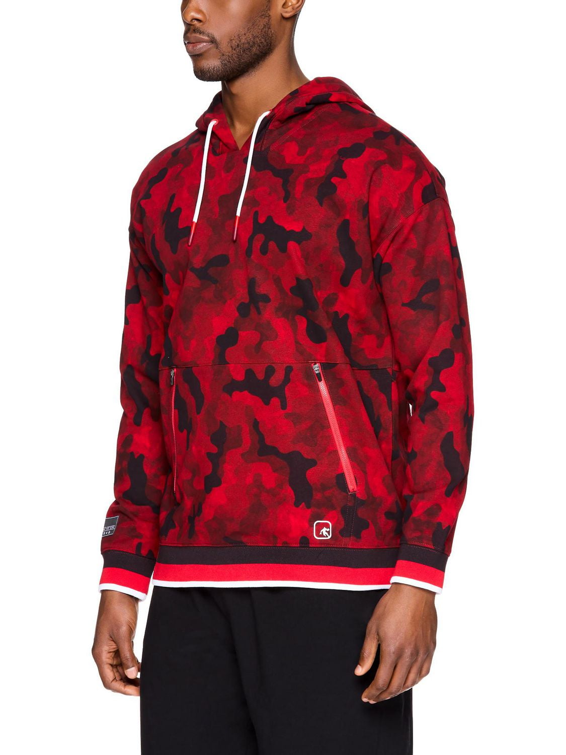 AND1 Sweat à capuche Timeout pour homme, tailles S-XXL