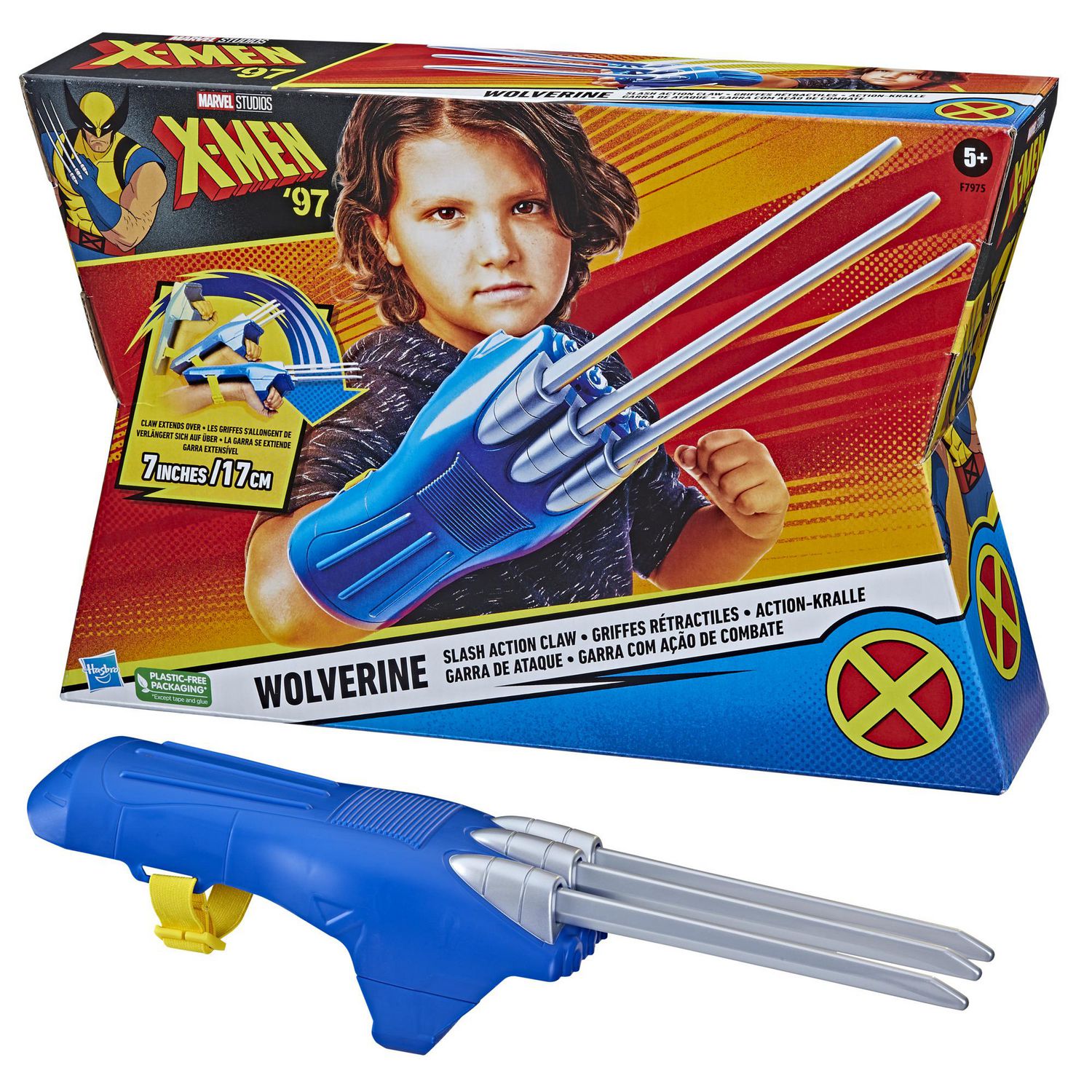 Marvel Studios X-Men '97 Wolverine Slash Action Claw Role Play Toy