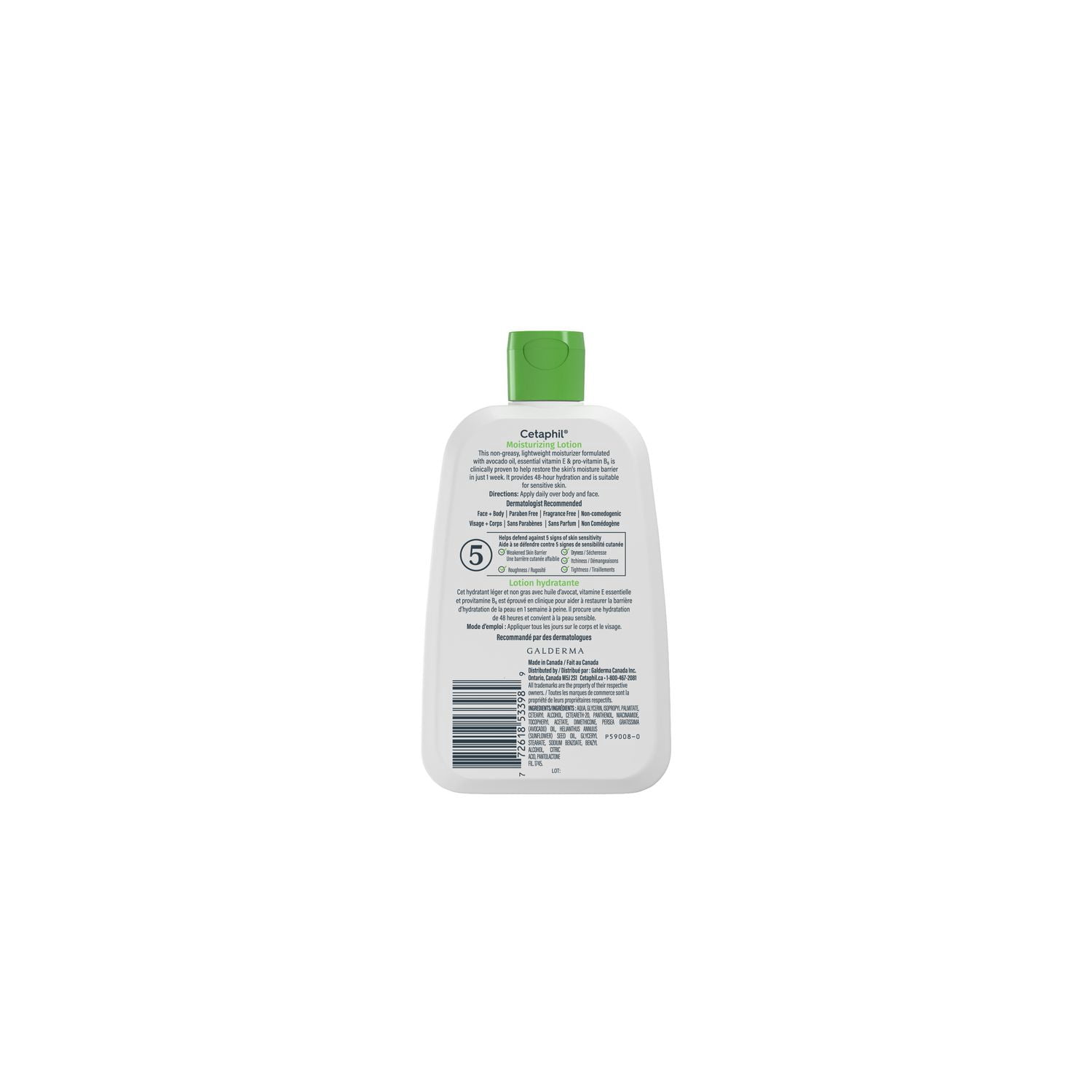ettoyant pour la peau grasse Cetaphil | Doux nettoyant moussant quotidien pour le visage | Nettoyant visage idéal pour les peaux sensibles mixtes à grasses | 236ml