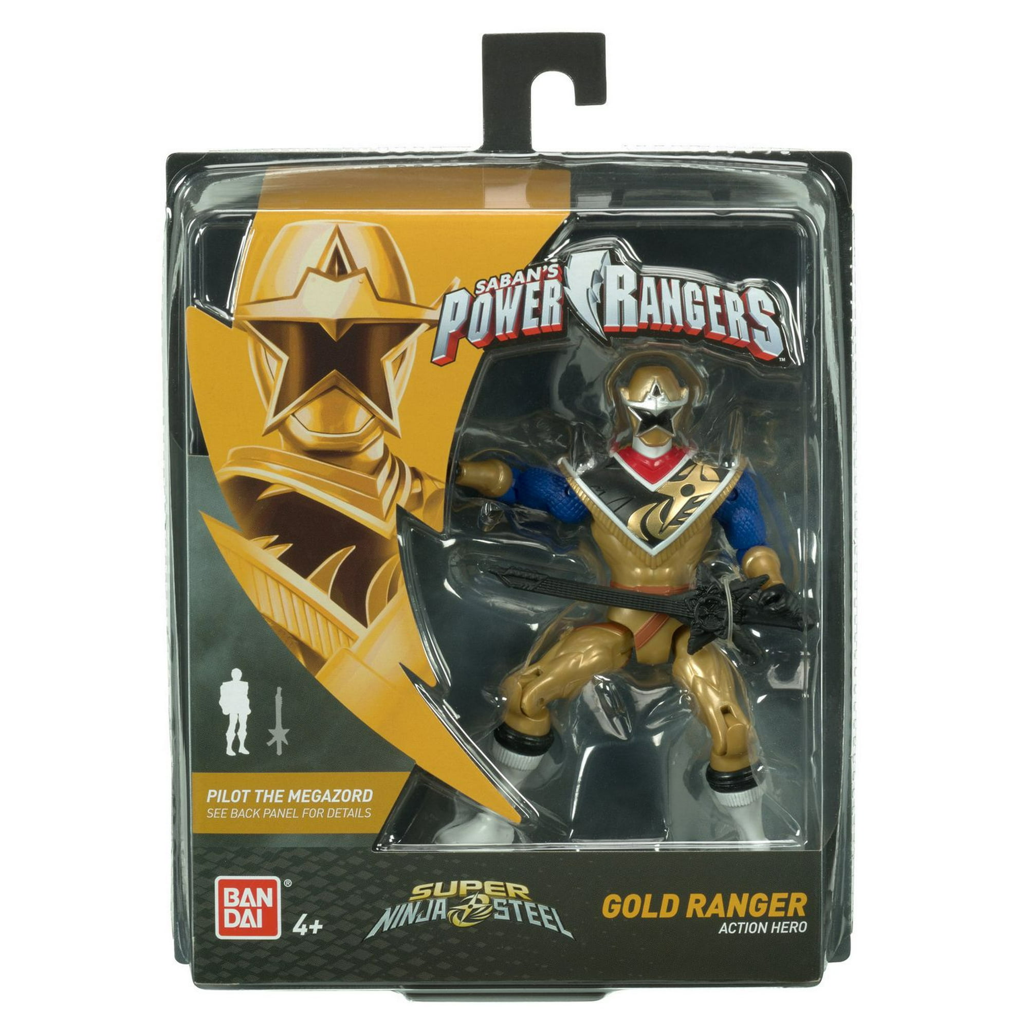 Power Rangers Super Ninja Steel Gold Ranger Action HERO Figure - Walmart.ca