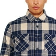 thumbnail image 4 of George Men's Flannel Shirt Jacket, 4 of 6