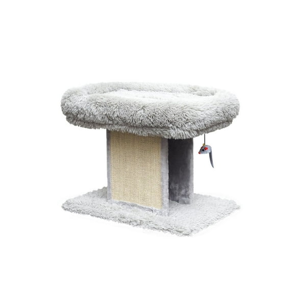 Catry Ivory Cat Perch & Scratcher