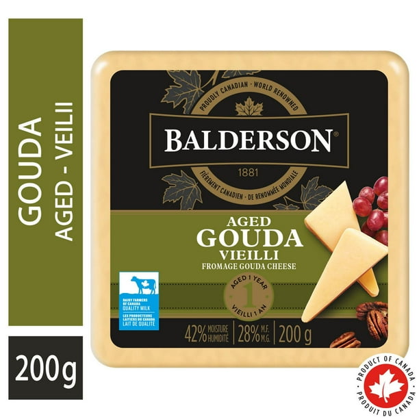 Balderson Aged Gouda Cheese, 200 g Walmart.ca