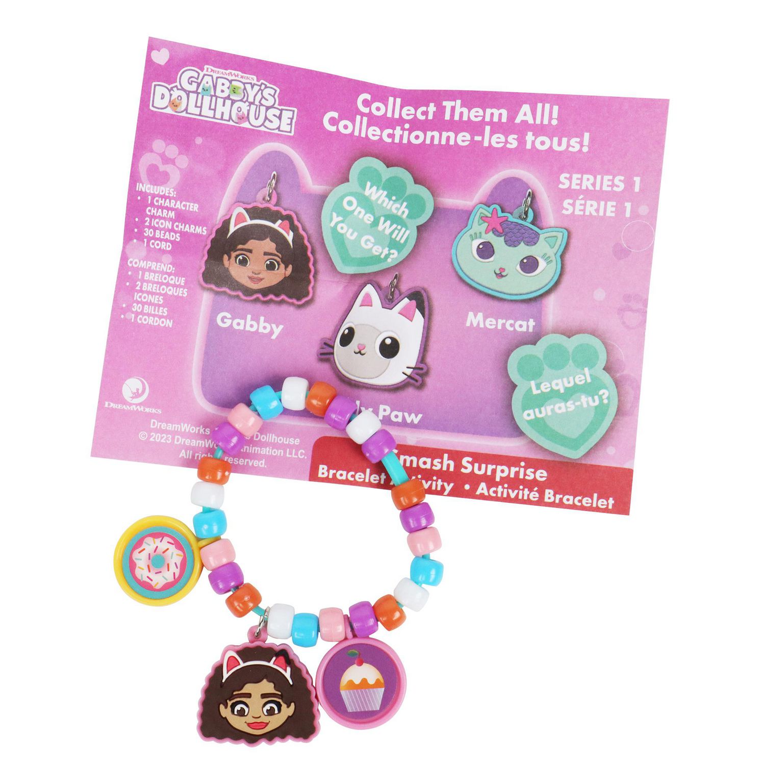 Gabby's Dollhouse CATRAT Beaded Kids Necklace Stretchy Cord Bottlecap Gift  NEW Handmade Cats Gabbys Cat Rat - Etsy