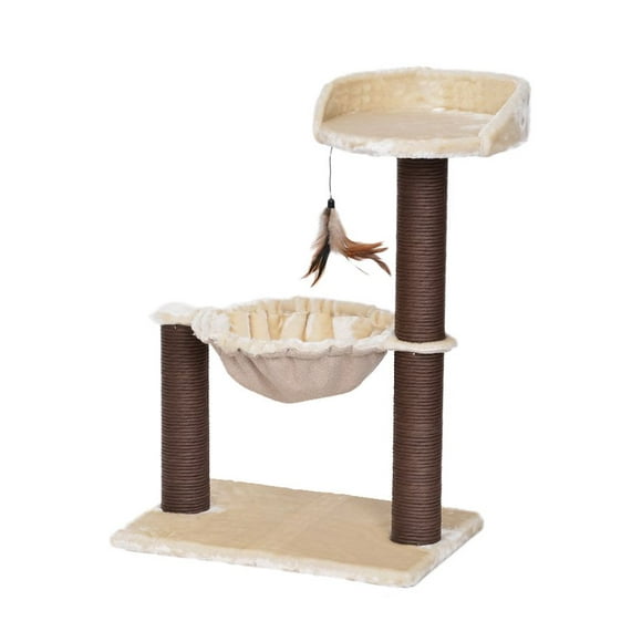 Catry Nirvana Small Cat Tower with Hammock & Scratcher