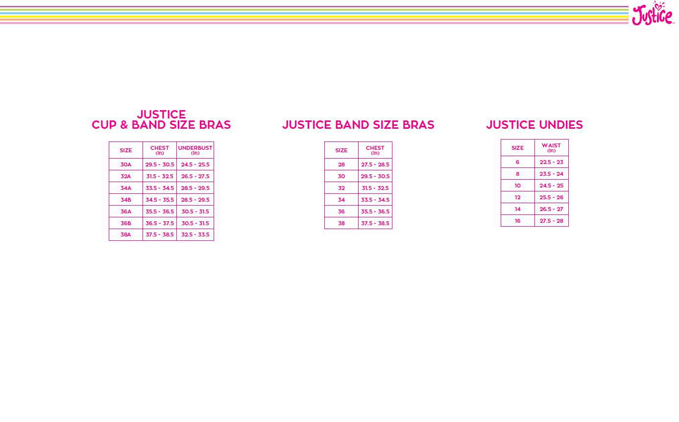 Justice Girls' Hipster Underwear 5-Pack 