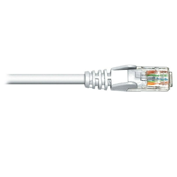 CAT6 Patch Cable - BC, 14 pieds Blanc