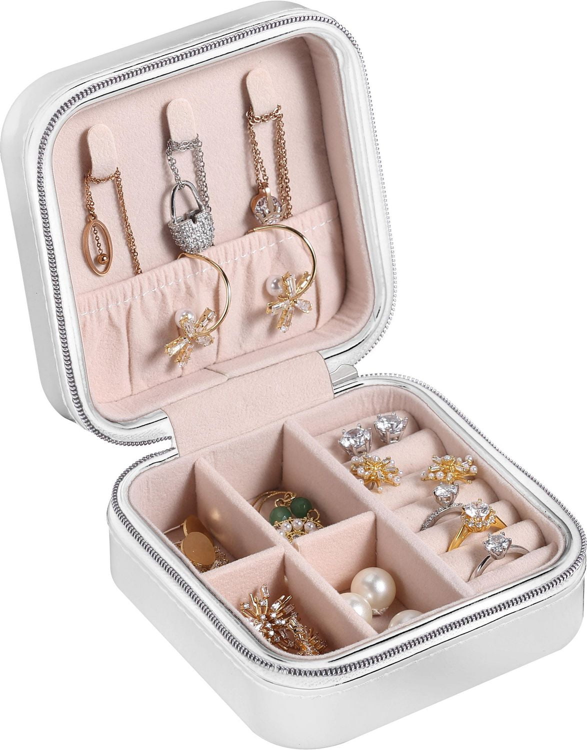 Portable hot sale jewelry box