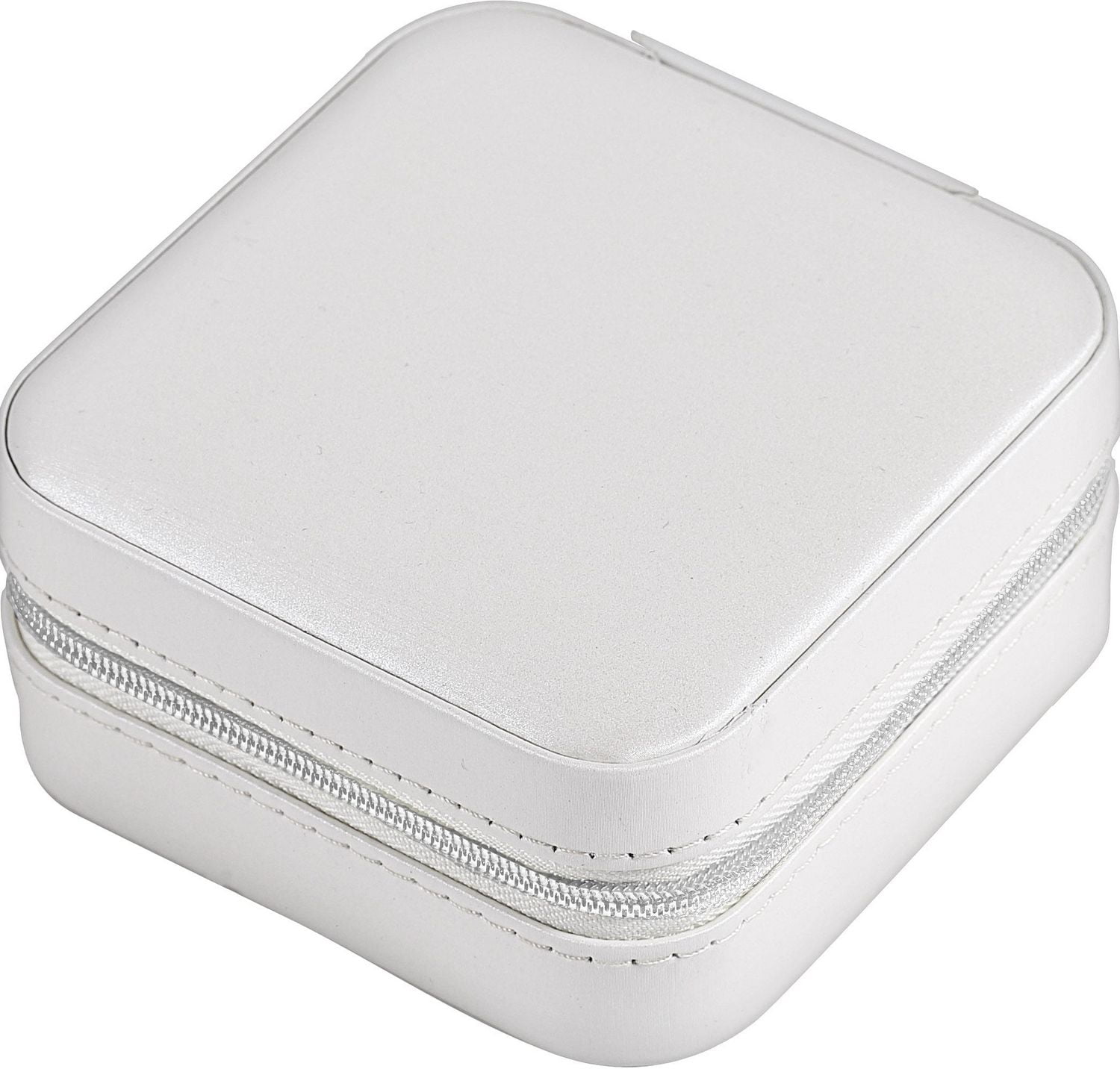 Small Portable Zipper Travel Jewelry Box