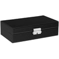 thumbnail image 2 of Rectangular Lock Closure Travel Jewelry Box, 2 of 2