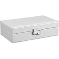 thumbnail image 2 of Rectangular Lock Closure Travel Jewelry Box, 2 of 2